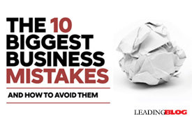 10 Biggest Business Mistakes