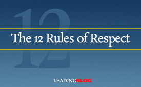 12 Rules of Respect