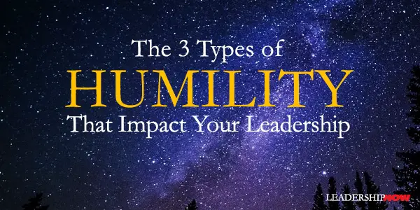 3 Types of Humility