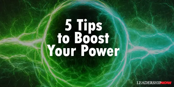 5 Tips to Boost Power