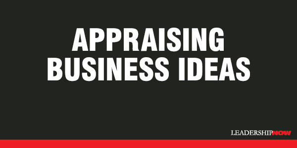 Appraising Business Ideas
