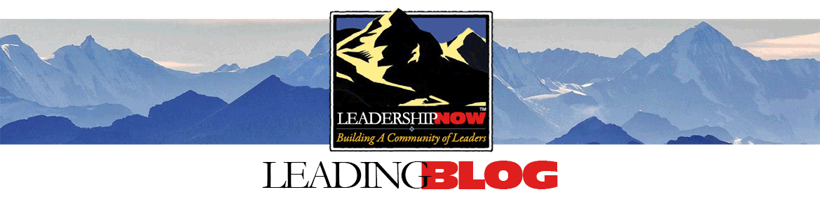 Leadership NOW Leading Blog header logo