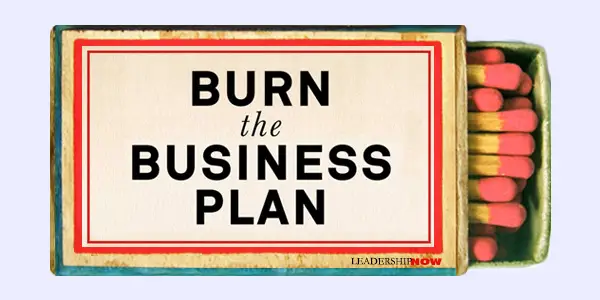 burn your business plan