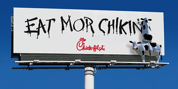 Chick-fil-A Cow Campaign
