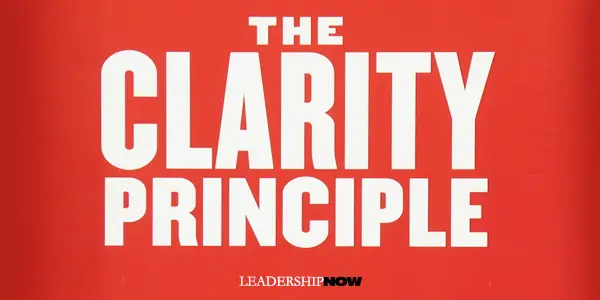 Clarity Principle