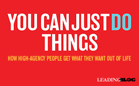 You Can Just Do Things