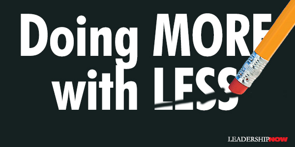 Doing More with Less