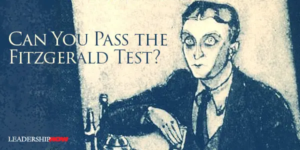 Can You Pass the Fitzgerald Test