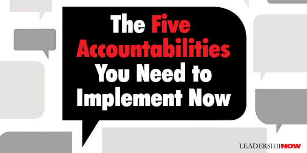 Five Accountabilities