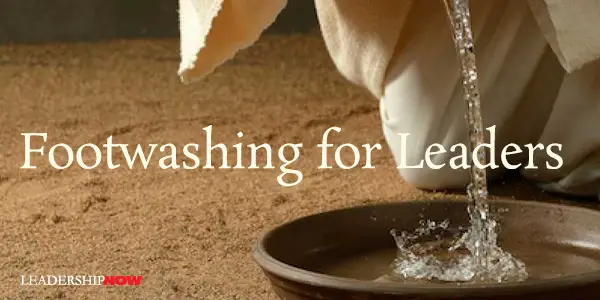 Footwashing for Leaders