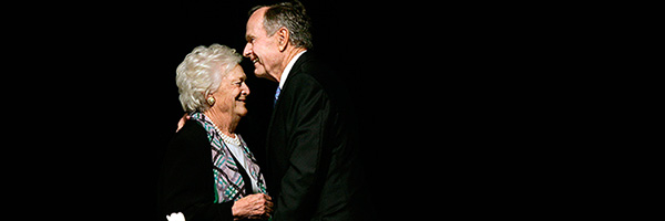 George and Barbara Bush