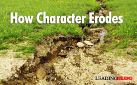 How Character Erodes