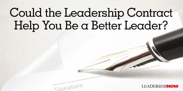 Leadership Contract