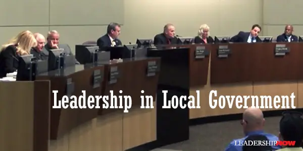 Leadership In Local Government
