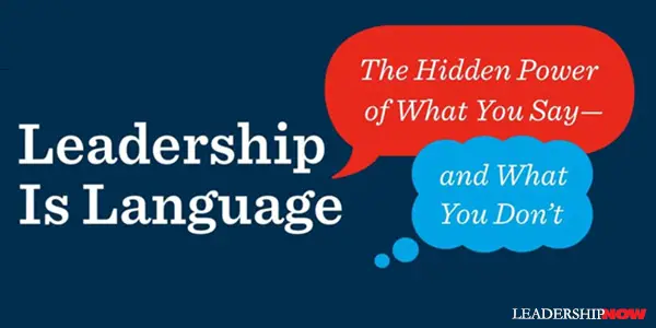 Leadership is Language