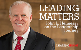 John Hennessy on the Leadership Journey