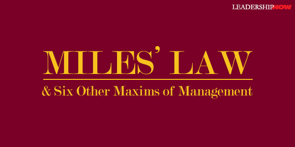 Miles Law