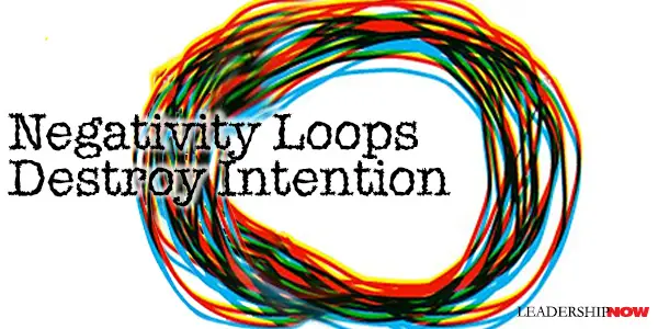 Negativity Loops Destroy Intention