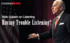 Nido Qubein on Listening