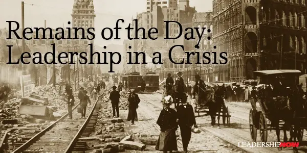 Leadership in a Crisis