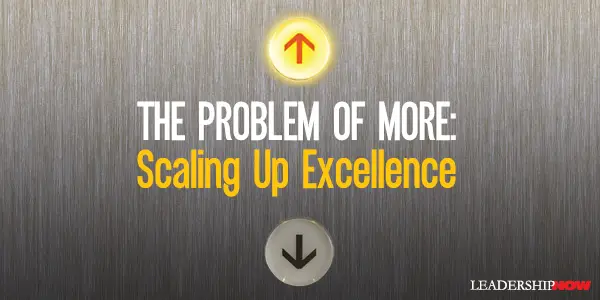 Scaling Up Excellence