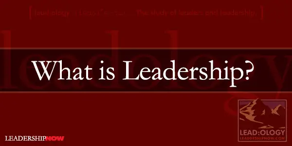 What is Leadership