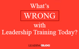 Wrong with Leadership Training